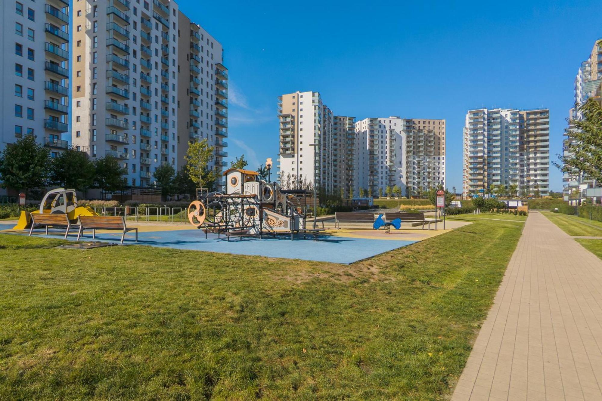 Starowiejska Apartment With Balcony Next To Arena Gdansk Stadium By Noclegi Renters Exterior foto